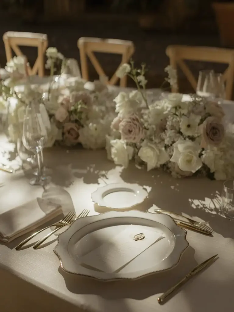home floral design ethereal blooms wedding centerpiece